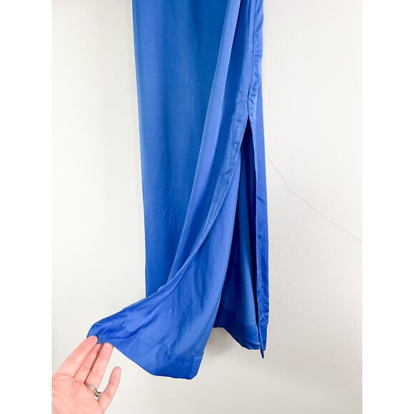 FARM Rio | Open-Back Midi Dress in Royal Blue | Sz XS - Picture 6 of 13